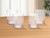 Set of Four Clear Tritan Plastic Stemless Whiskey Glass