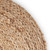 15" Set of Two Natural Jute Round Placemats