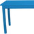 60" Caribbean Blue Solid Wood Dining Table