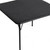 34" Black Wood and Metal Folding Square Card Table