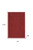 2' X 4' Brick Red Non Skid Indoor Outdoor Runner Rug - 606114458289