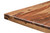 75" Brown Wood Pedestal Base Dining Table