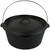 12" Black Cast Iron Dutch Oven Stock Pot
