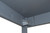 60" Gray Solid Wood Dining Table