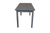 60" Gray Solid Wood Dining Table