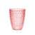 Set of Four Pink Diamond Acrylic Stemless Whiskey Glass