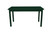 48" Dark Green Solid Wood Dining Table