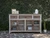67" Brown Solid and Manufactured Wood Distressed Credenza