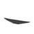 32" Black Metal Oval Centerpiece Bowl