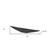 32" Black Metal Oval Centerpiece Bowl