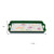 17" Green And White Watercolor Floral Serving Tray With Handles