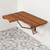 14" X 32" Brown Teak Rectangular Shower Bench