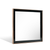 39" Rose Gold and Black Wood and Metal Framed Accent Mirror