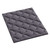 2" Dark Gray Cotton King Mattress Topper