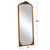 64" Brown Solid Wood Framed Full Length Mirror