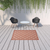 5' X 7' Coral Indoor Outdoor Area Rug