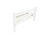 White Solid Wood Queen Bed Frame Decor