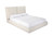 Beige Tufted Boucle Queen Bed Frame - 880016474305