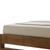 Brown Wood King Bed Frame Manufactured Wood, Solid Wood