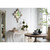 30" White Diamond Solid Wood Framed Accent Mirror