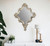 30" White Diamond Solid Wood Framed Accent Mirror