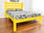 Canary Yellow Solid Wood Twin Bed Frame Home Accent