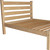 Natural Solid Wood Twin Bed Frame