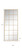69" Gold Metal Framed Full Length Mirror
