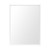 42" White Framed Bathroom Vanity Mirror Glass