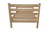 Natural Solid Wood Full Bed Frame Decor