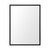 42" Espresso Framed Bathroom Vanity Mirror