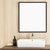 42" Espresso Framed Bathroom Vanity Mirror