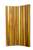 31" Brown Teak Slat Non Slip Bath Mat