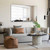 51" Silver Metal Leaning Framed Full Length Mirror