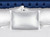 Silver Silk Open Ended Pillowcase