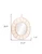 37" Natural Round Framed Accent Mirror