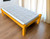 Yellow Solid Wood Twin Bed Frame