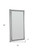 68" LED, Mirrored & Faux Diamonds Lighted Accent Mirror