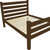 Coffee Solid Wood Queen Bed Frame