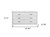 63" White And Silver Faux Crystal Bling Wood Six Drawer Double Dresser