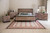 25" Brown Solid Wood Two Drawer Nightstand