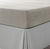 Light Gray Linen King Fitted sheet