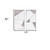 Set of Two Natural Metal Framed Accent Mirror