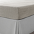 Light Gray Linen Queen Fitted sheet