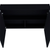 32" Black Wood Floating Bathroom Vanity And Medicine Cabinet With Mirror