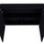 32" Black Wood Floating Bathroom Vanity And Medicine Cabinet With Mirror