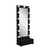 74" Black Wood Lighted Freestanding Framed Full Length Mirror