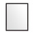 32" Espresso Framed Bathroom Vanity Mirror