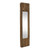 40" Brown Wood Framed Accent Mirror