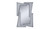 47" Mirrored & Faux Diamonds Irregular Accent Mirror